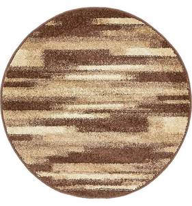 lot 113 image: UNIQUE LOOM Autumn Wheat Beige 3 3 x 3 3 Round Rug