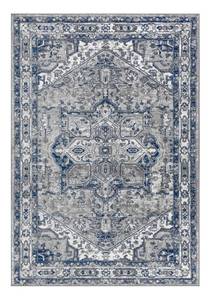 lot 115 image: JONATHAN Y Modern Persian Vintage Medallion Light GreyNavy 4 ft. x 6 ft. Area Rug