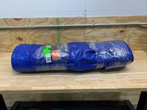 lot 116 image: EVERBILT 20 ft x 30 ft. Blue Medium Duty Tarp