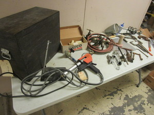 POLYGUN-II HOT MELT APPLICATOR, WELDING SUPPLIES, HAND TOOLS, MORE