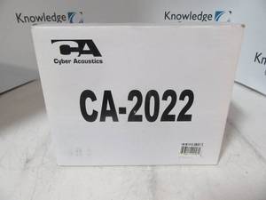 lot 89 image: Cyber Acoustics CA-2022