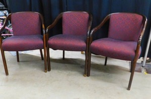 3 OFFICE CHAIRS