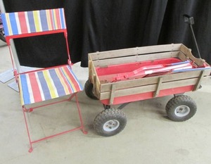 WAGON WITH BIG TIRES