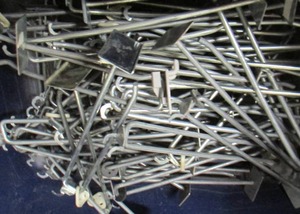 PEG BOARD HOOKS