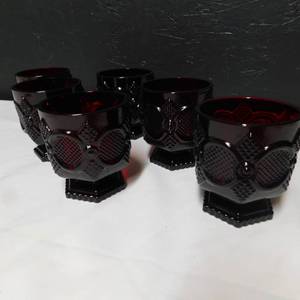 AVON CAPE COD-FOOTED TUMBLERS