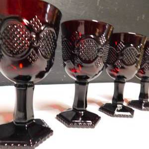 AVON CAPE COD-SMALL WINE GOBLETS