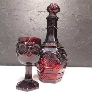 AVON CAPE COD-DECANTERGLASS&nbsp