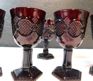AVON CAPE COD-SMALL WINE GOBLETS