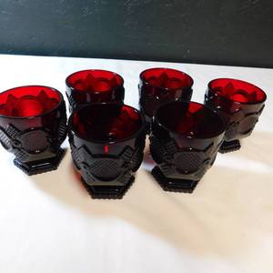 AVON CAPE COD-FOOTED TUMBLERS