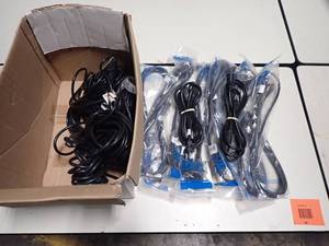 lot 34 image: C2G 1 to 2 Power Cord Splitter (6ft) Bundle