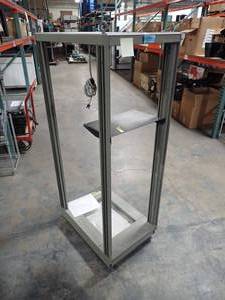 lot 38 image: Data Cabinet (31x21x67 inches) (110lbs)