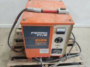 lot 10 image: Ferro Five 24V 1-Phase Forklift Battery Charger