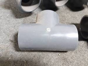 lot 418 image: (6) Spears 3 Schedule 80 PVC Tees