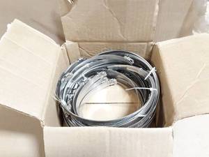 lot 73 image: (50) Ideal Stainless Steel Hose Clamps