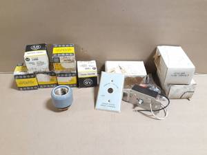 lot 81 image: (3) Solid State Motor Speed Controls  (6) NEW Allen Bradley Conduit Hubs