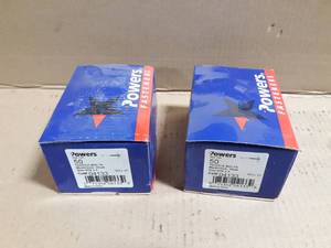 lot 101 image: (2) Boxes of 50 Powers Toggle Bolts  316 x 3