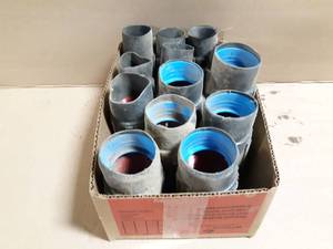 lot 146 image: (13) 1-12 & 1-14 PVC Coated Conduit Couplers