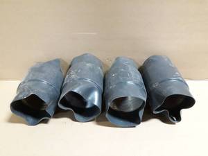 lot 151 image: (4) 4 PVC Coated Conduit Couplers