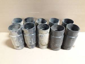 lot 154 image: (10) Thomas & Betts Ocal 2-12 PVC Coated Conduit Couplers