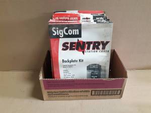 lot 159 image: (8) Sentry SigCom Alarm Backplate Kits