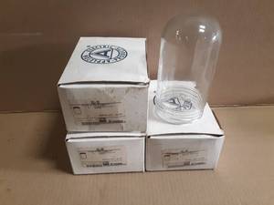 lot 160 image: (3) Appleton Glass Globes