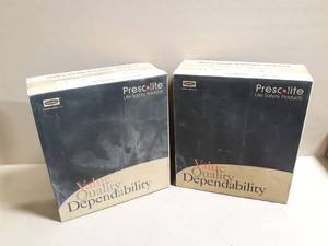 lot 210 image: (2) NEW Hubbell Prescolite Emergency Exit Signs