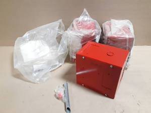 lot 217 image: (3) Edwards Duct Sensing Enclosures