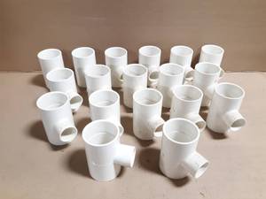 lot 259 image: (18) Spears 2x2x1 Schedule 40 PVC Tees
