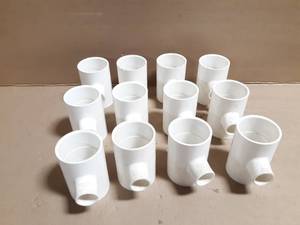 lot 260 image: (12) Spears 2x2x34 Schedule 40 PVC Tees