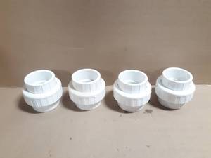 lot 271 image: (4) Spears 3 Schedule 80 PVC Unions