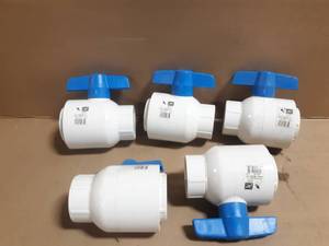 lot 274 image: (5) Spears 2 IPS PVC Ball Valves