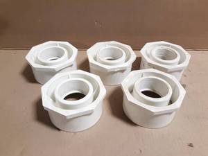 lot 289 image: (5) Spears 4x2 Schedule 40 PVC Bushings