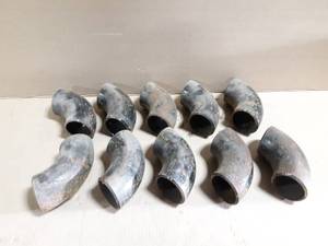 lot 317 image: (10) 2-12 Carbon Steel 90° Butt Weld Pipe