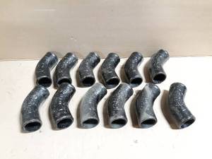 lot 323 image: (12) Tyler 1-12 NO-HUB Cast Iron 45° Elbows