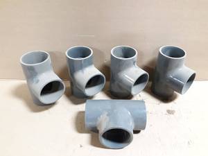lot 324 image: (5) 2-12 Schedule 80 PVC Tees