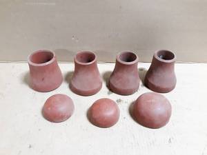 lot 330 image: (7) 2 to 3 Weld Pipe Reducers and Caps