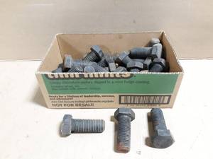 lot 349 image: (25) 1-18 x 3 Grade 5 Bolts