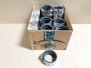 lot 358 image: (27) IDEAL NSF Stainless Steel 3 NO-HUB Pipe Clamps