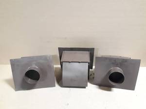 lot 377 image: (3) Primex 4 Wall Extend Plastic Vent w Damper