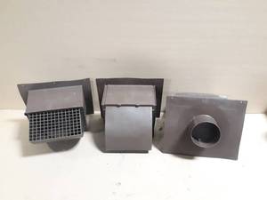 lot 378 image: (3) Primex 4 Wall Extend Plastic Vent w Damper