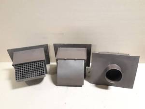 lot 379 image: (3) Primex 4 Wall Extend Plastic Vent w Damper