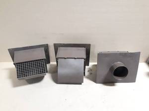 lot 380 image: (3) Primex 4 Wall Extend Plastic Vent w Damper