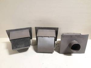 lot 381 image: (3) Primex 4 Wall Extend Plastic Vent w Damper