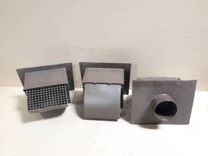 lot 382 image: (3) Primex 4 Wall Extend Plastic Vent w Damper