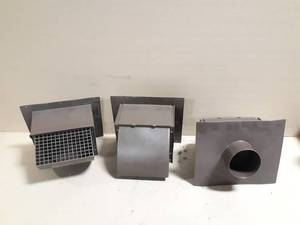 lot 383 image: (3) Primex 4 Wall Extend Plastic Vent w Damper