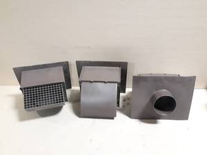 lot 384 image: (3) Primex 4 Wall Extend Plastic Vent w Damper