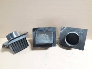 lot 387 image: (3) Primex 6 Wall Extend Plastic Vent w Damper