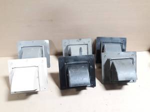 lot 392 image: (6) Primex 4 Wall Extend Plastic Vent w Damper