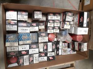 lot 408 image: (57) Assorted Baldwin Filters and More