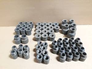 lot 227 image: (62) Schedule 80 PVC Pipe Adapters and Reducers  34 to 1-12